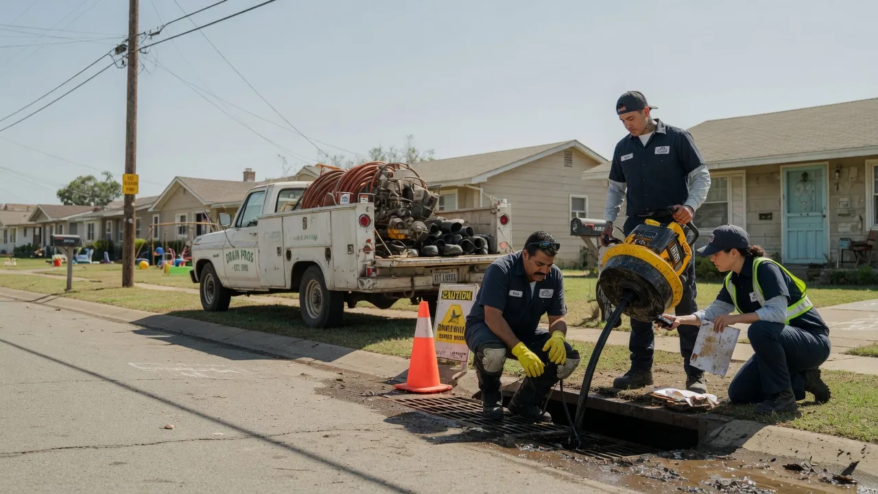 Drain Cleaning in Buffalo, TX near me